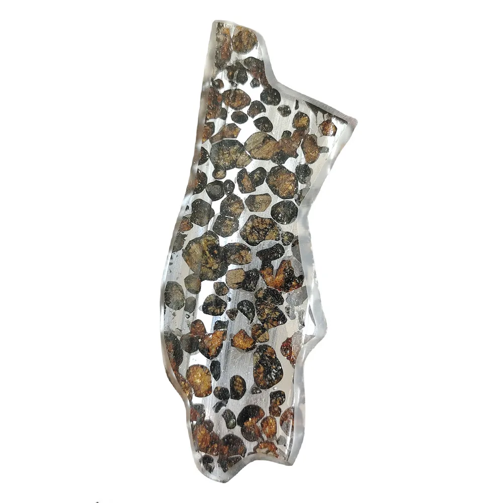 29g SERICHO Meteorite Natural meteorite olivine specimen material Slice Meteorite specimen Collection - from Kenya -QA371
29g SERICHO Meteorite Natural meteorite olivine specimen material Slice Meteorite specimen Collection - from Kenya -QA371