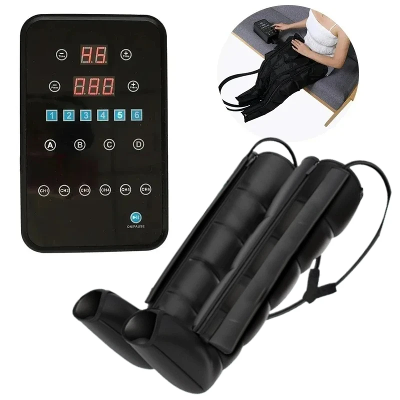 6 Chambers Air Compression Massage System Whole Body Massager Compression Pump Recovery Boots Foot Leg Massage Machine AirWrap
6 Chambers Air Compression Massage System Whole Body Massager Compression Pump Recovery Boots Foot Leg Massage Machine AirWrap