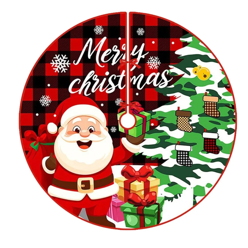 90cm Christmas Tree Skirt Santa Claus Printed Snowman Snowflake Christmas Decor Mat Snowflake Print Xmas Tree Carpet
90cm Christmas Tree Skirt Santa Claus Printed Snowman Snowflake Christmas Decor Mat Snowflake Print Xmas Tree Carpet