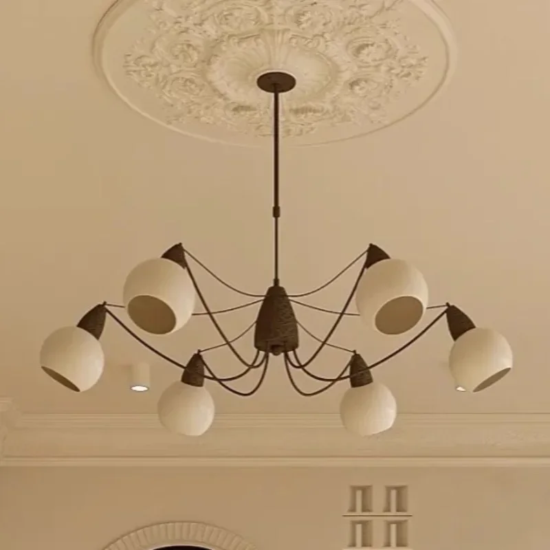 GHEUVNJ Light French romantic style living room pendant light, simple retro caramel cream style lighting fixtures
GHEUVNJ Light French romantic style living room pendant light, simple retro caramel cream style lighting fixtures
