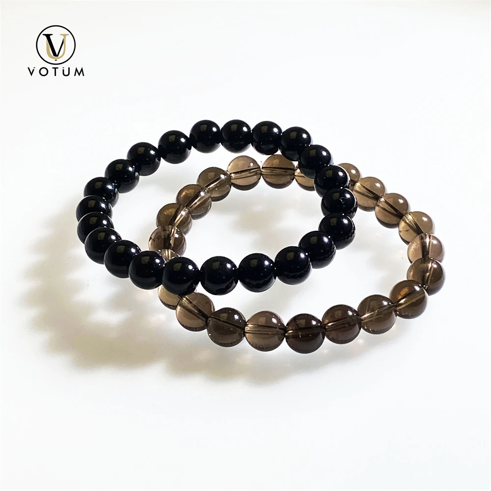Votum Natural Black Tourmaline Smoky Quartz Beaded Bracelet Crystal Beads Protection Stone Custom Bracelets Set Jewelry for Men
Votum Natural Black Tourmaline Smoky Quartz Beaded Bracelet Crystal Beads Protection Stone Custom Bracelets Set Jewelry for Men