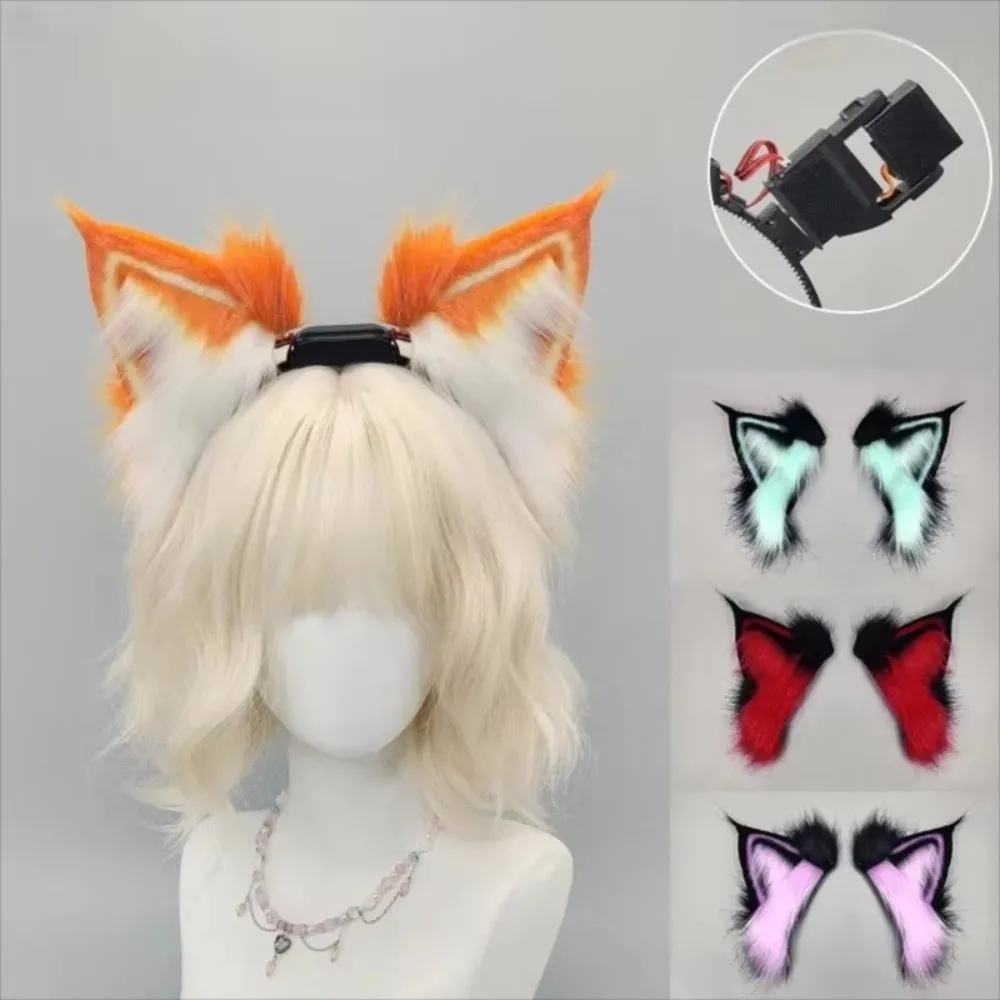 Fluffy Electric Fox Ear Headband Rechargeable Gravity-Sensitive Ear Headband Detachable Motorized Movement
Fluffy Electric Fox Ear Headband Rechargeable Gravity-Sensitive Ear Headband Detachable Motorized Movement