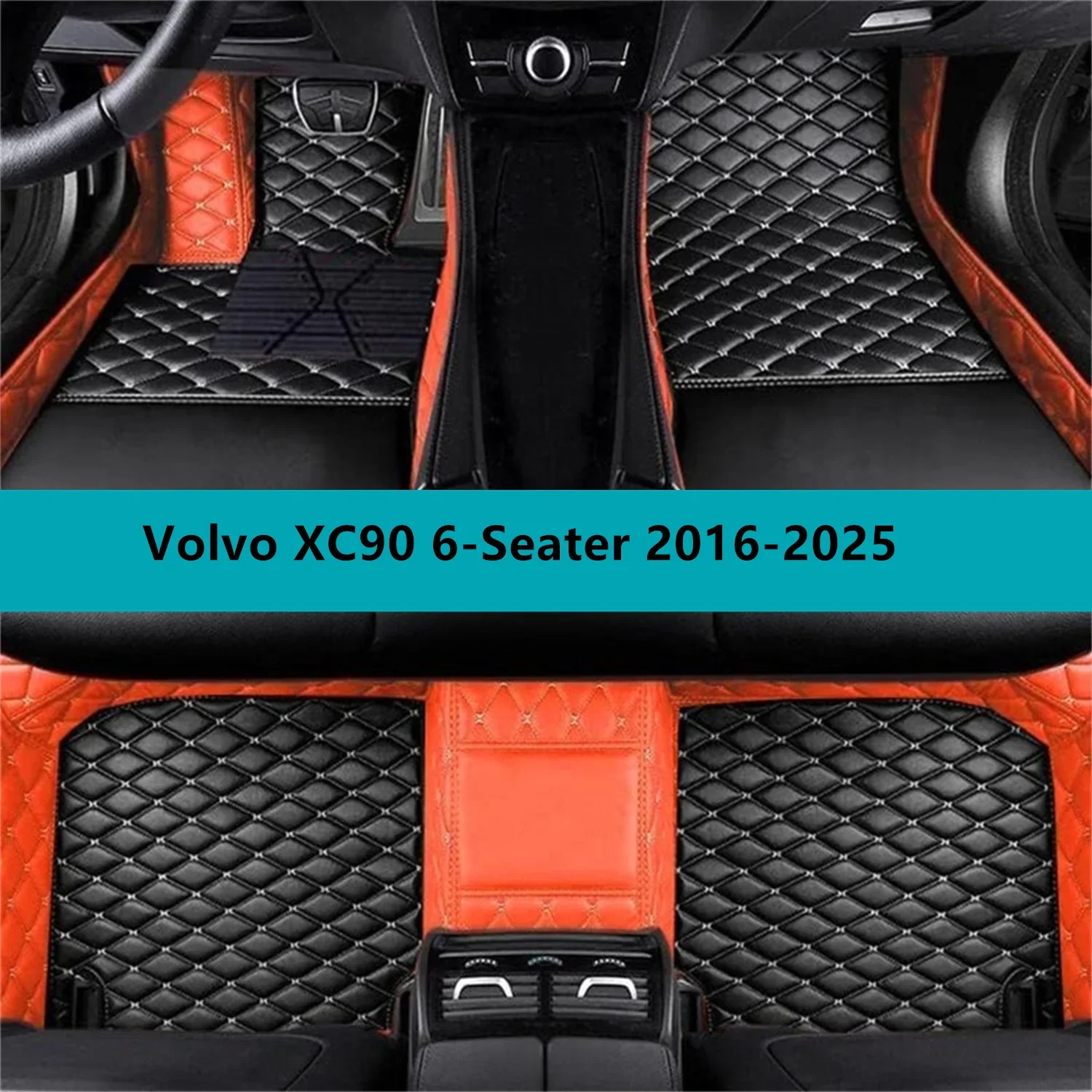 Full Set Car Floor Mats for Volvo XC90 6-Seater 2016-2025 Leather Floor Mats for Cars Mats Carpets Car Accessories
Full Set Car Floor Mats for Volvo XC90 6-Seater 2016-2025 Leather Floor Mats for Cars Mats Carpets Car Accessories