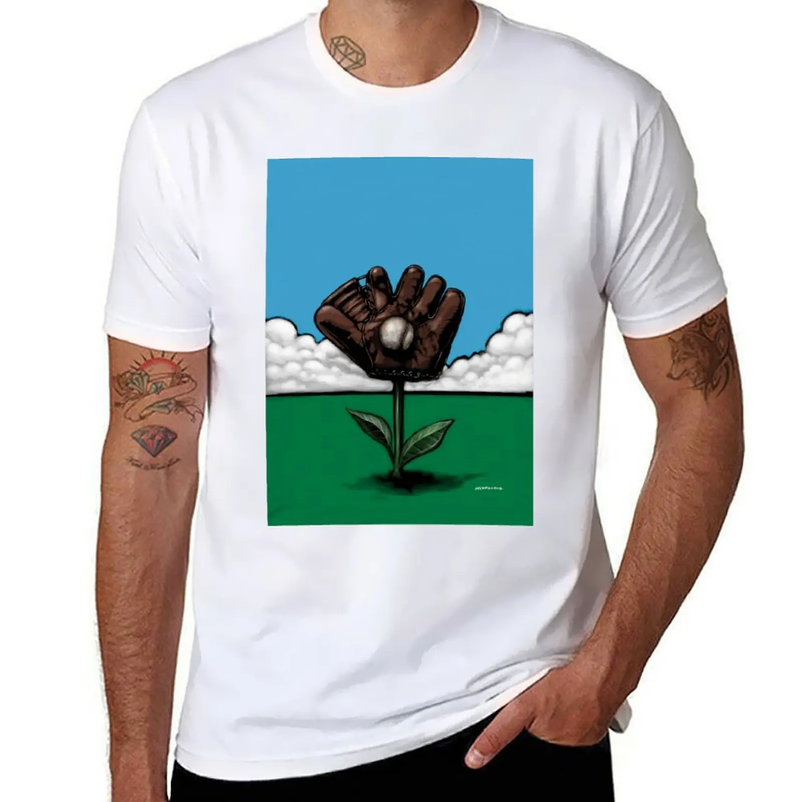 Spring Baseball T-Shirt man t shirts cotton funny t shirts cotton T-Shirt
Spring Baseball T-Shirt man t shirts cotton funny t shirts cotton T-Shirt