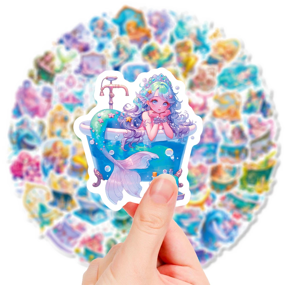 10/30/56pcs Kawaii Girl Mermaid Cartoon Stickers Aesthetic Decals for Skateboard Luggage Guitar Bike Cute Graffiti Sticker Decor
10/30/56pcs Kawaii Girl Mermaid Cartoon Stickers Aesthetic Decals for Skateboard Luggage Guitar Bike Cute Graffiti Sticker Decor