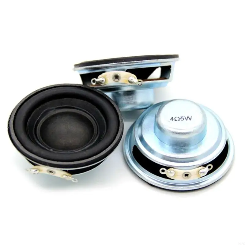 K9FC 1/2pcs Versatile 50mm Speaker Small Speaker Round Loudspeaker 5W 4Ohm Metal Perfect for DIY Audios Speakers
K9FC 1/2pcs Versatile 50mm Speaker Small Speaker Round Loudspeaker 5W 4Ohm Metal Perfect for DIY Audios Speakers
