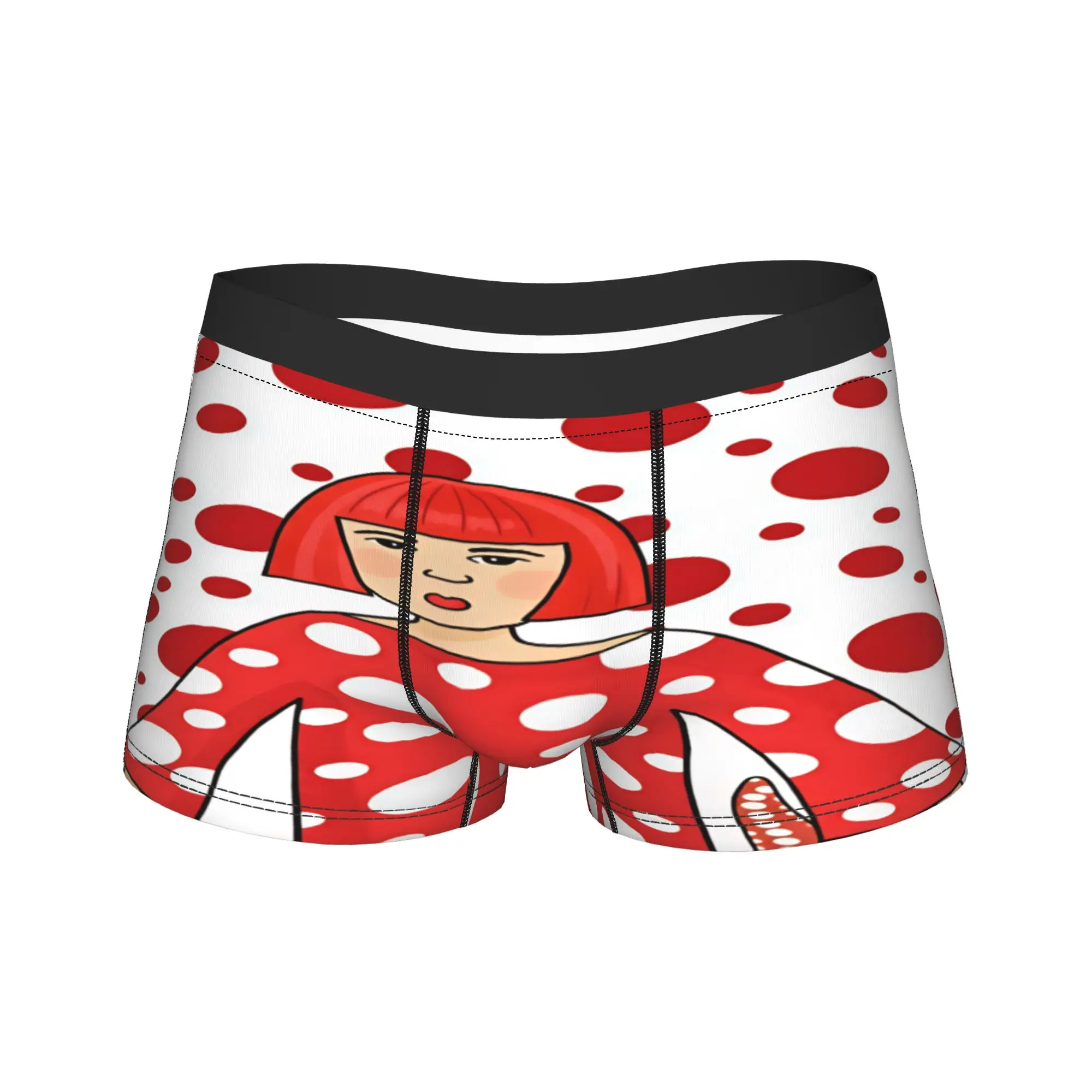 Yayoi Kusama Underwear Elastic Panties Pattern Boxer Brief For Men 3D Pouch Oversize Boxer Shorts
Yayoi Kusama Underwear Elastic Panties Pattern Boxer Brief For Men 3D Pouch Oversize Boxer Shorts