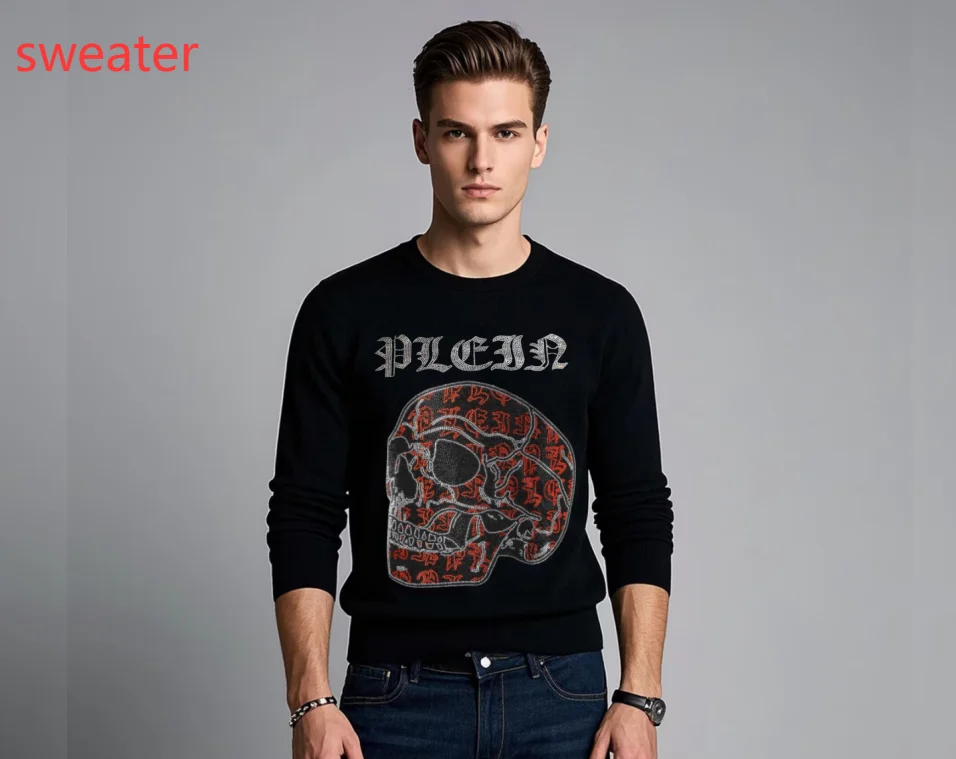 Fashion-Forward Brand Men Sweaters Shiny Rhinestone-Detailed Designer Men Sweaters Suit for Casual Hangouts & Work
Fashion-Forward Brand Men Sweaters Shiny Rhinestone-Detailed Designer Men Sweaters Suit for Casual Hangouts & Work