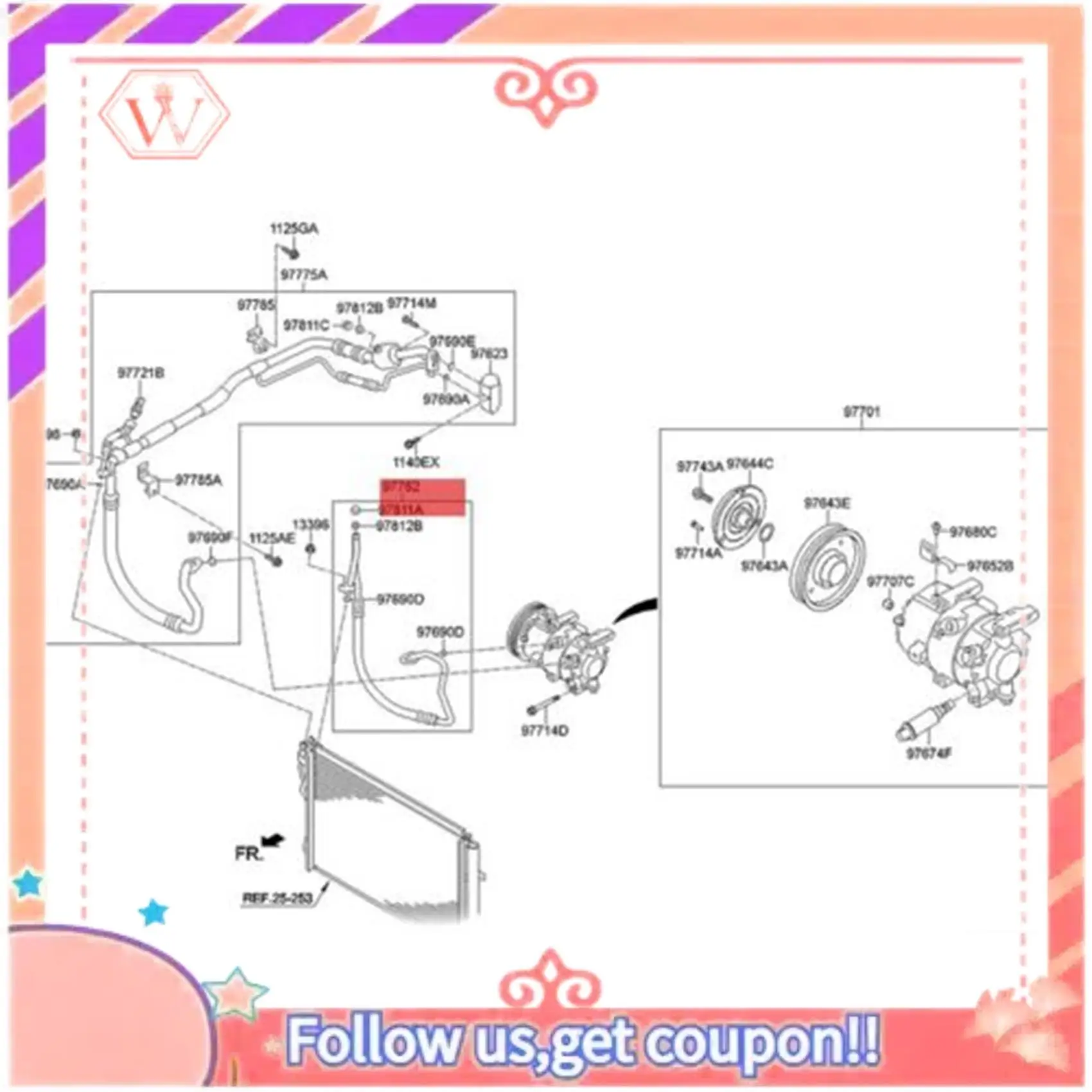 Durable Car A/C Refrigerant Hose Drain Line For Hyundai I30 Kia Ceed 2015-2018 97762-A6000 97762A6000
Durable Car A/C Refrigerant Hose Drain Line For Hyundai I30 Kia Ceed 2015-2018 97762-A6000 97762A6000