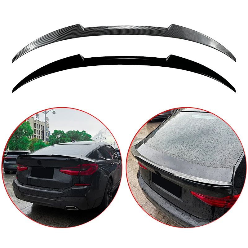 For BMW 6 Series GT G32 640i 650i 2017 To Up High Quality ABS Car Rear Spoiler Wing Body Kit Glossy Black Carbon Fiber Look
For BMW 6 Series GT G32 640i 650i 2017 To Up High Quality ABS Car Rear Spoiler Wing Body Kit Glossy Black Carbon Fiber Look