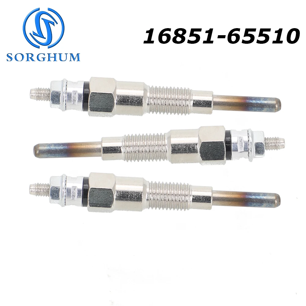 3 шт. 16851-65510 для Kubota D722 D902 D905 D1005 D1105 V1505 V1305 Свеча накаливания 16851-65512
3 шт. 16851-65510 для Kubota D722 D902 D905 D1005 D1105 V1505 V1305 Свеча накаливания 16851-65512