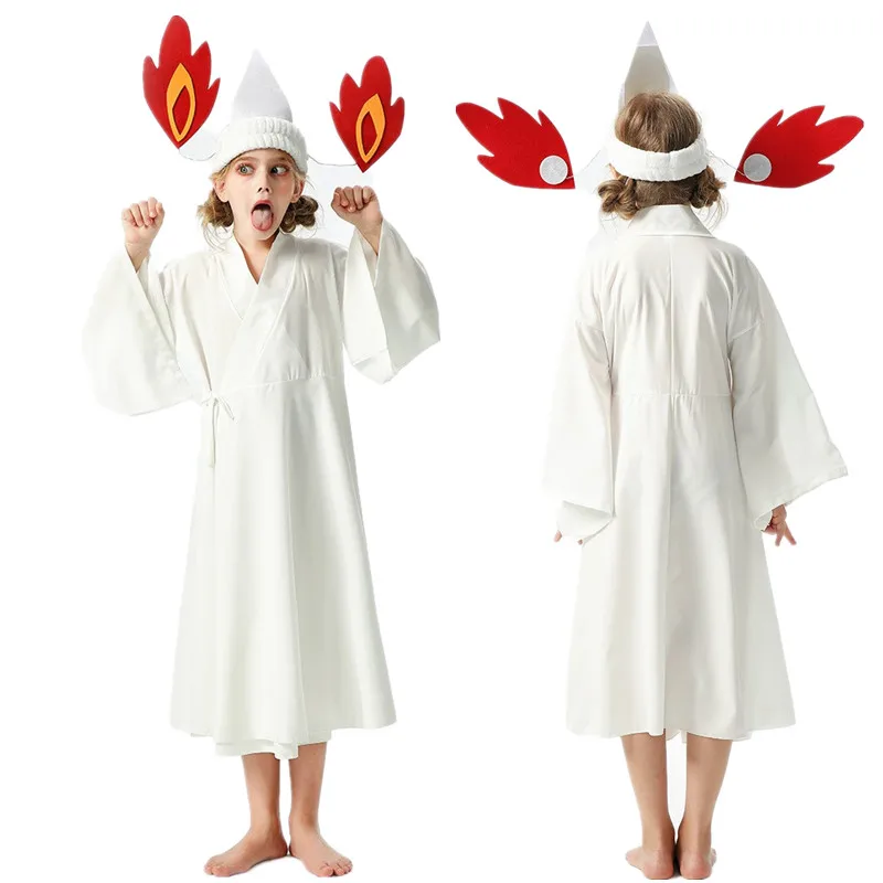 New Halloween Children's Costume Cute Hell Judge Night Ghost Girl Costume Performance Clothing Polyester Fiber 100%
New Halloween Children's Costume Cute Hell Judge Night Ghost Girl Costume Performance Clothing Polyester Fiber 100%
