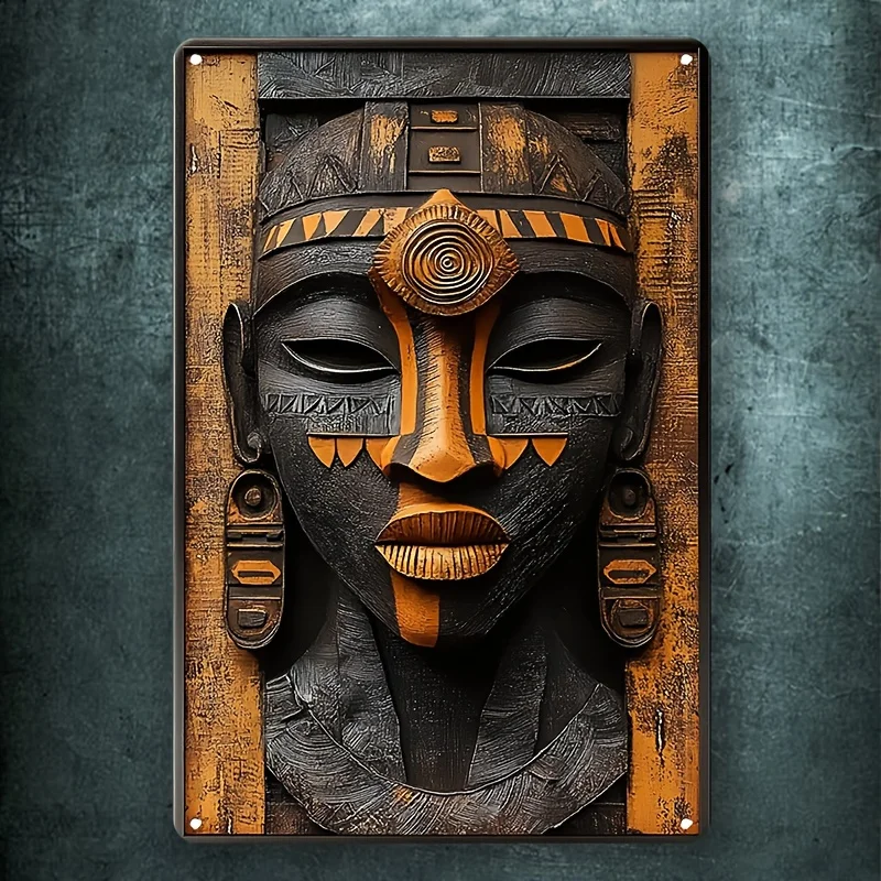 2D Flat Metal Aluminum Sign Wall Hanging, Gift African Mask, Square Decoration, Square Sign, Square Gift, Decorative Wall Poster
2D Flat Metal Aluminum Sign Wall Hanging, Gift African Mask, Square Decoration, Square Sign, Square Gift, Decorative Wall Poster