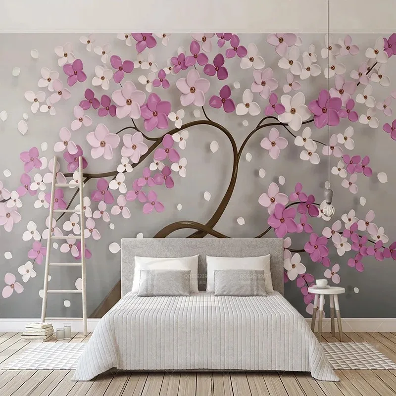 Modern Abstract Art 3D Stereo Tree Floral Mural Wallpaper Wall Painting Home Decor Wall Covering for Living Room Bedroom TV
Modern Abstract Art 3D Stereo Tree Floral Mural Wallpaper Wall Painting Home Decor Wall Covering for Living Room Bedroom TV