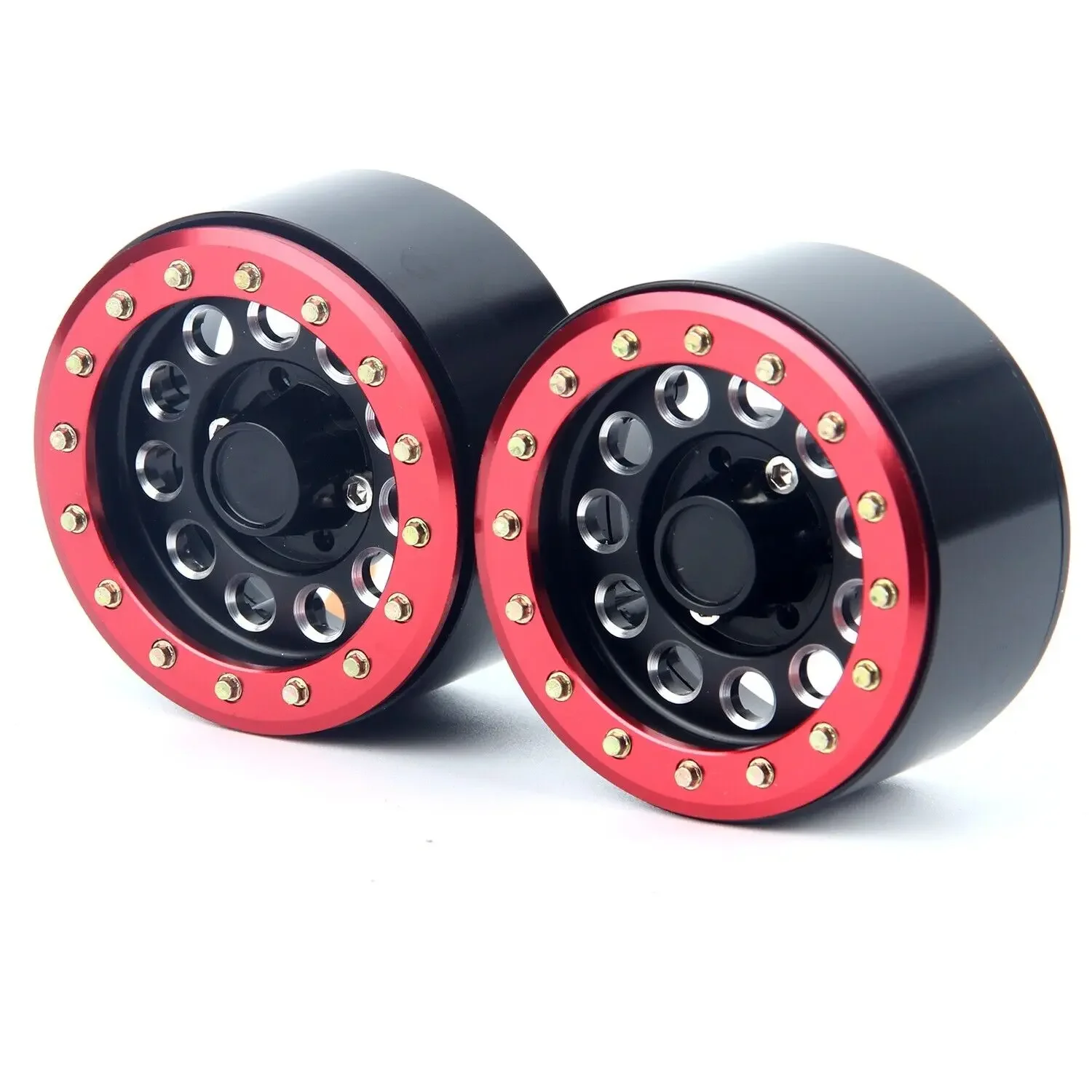 LCX Racing 1/10 RC Crawler Car Aluminum Universal Beadlock 1.9" Wheel Rims for Traxxas TRX4 TRX6 Axial SCX10 II III Gen8 Gen9
LCX Racing 1/10 RC Crawler Car Aluminum Universal Beadlock 1.9" Wheel Rims for Traxxas TRX4 TRX6 Axial SCX10 II III Gen8 Gen9