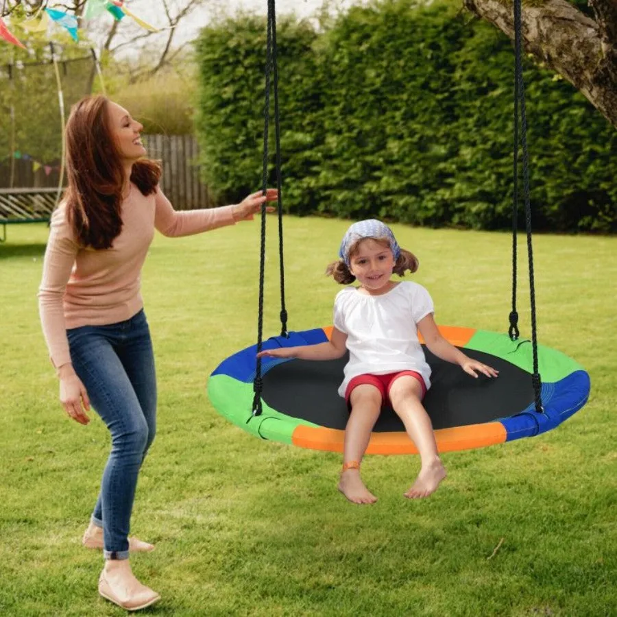 40Inch Flying Saucer Tree Swing Outdoor Play Set with Easy Installation Process for
40Inch Flying Saucer Tree Swing Outdoor Play Set with Easy Installation Process for