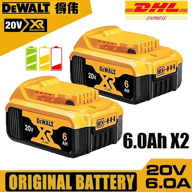 Original Dewalt 20V tools Battery, 5AH 6AH 9AH Rechargeable Lithium Ion Battery, Dewalt DCB200 Power Tool Replacement Battery✅
Original Dewalt 20V tools Battery, 5AH 6AH 9AH Rechargeable Lithium Ion Battery, Dewalt DCB200 Power Tool Replacement Battery✅