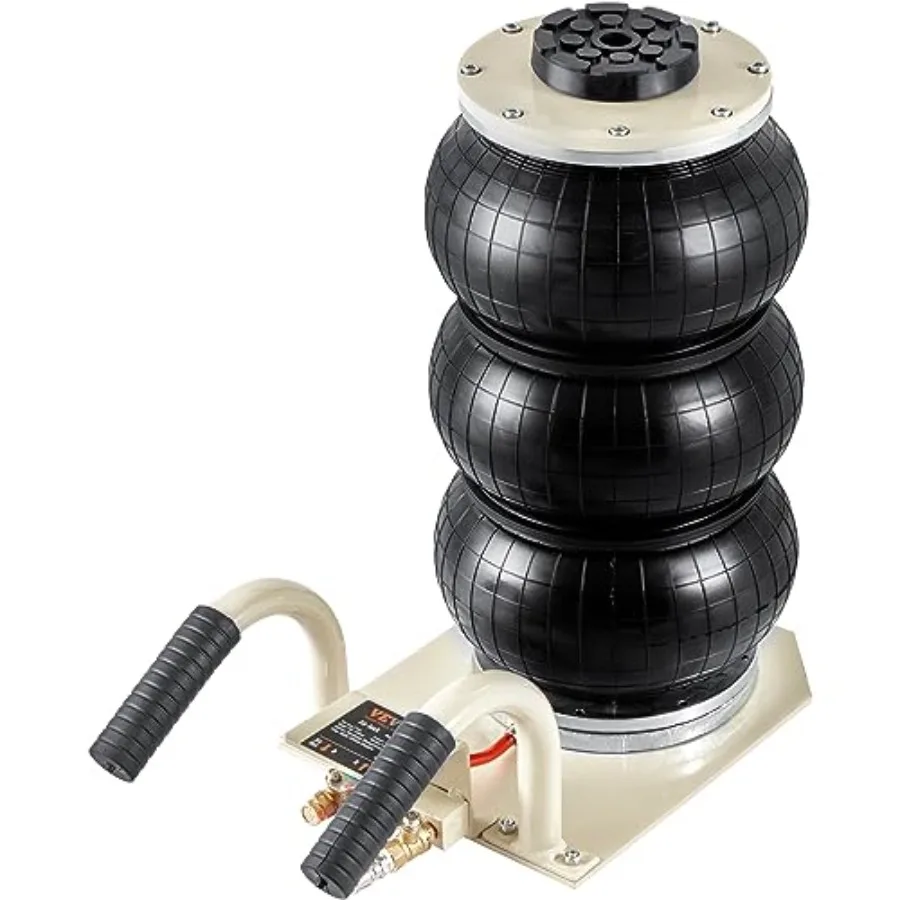 Air Jack 3 Ton/6600 lbs Triple Bag Air Jack Airbag Jack with Six Steel Pipes Lift up to 17.7 inch/450 mm 3-5 s Fast Lifting Pne
Air Jack 3 Ton/6600 lbs Triple Bag Air Jack Airbag Jack with Six Steel Pipes Lift up to 17.7 inch/450 mm 3-5 s Fast Lifting Pne