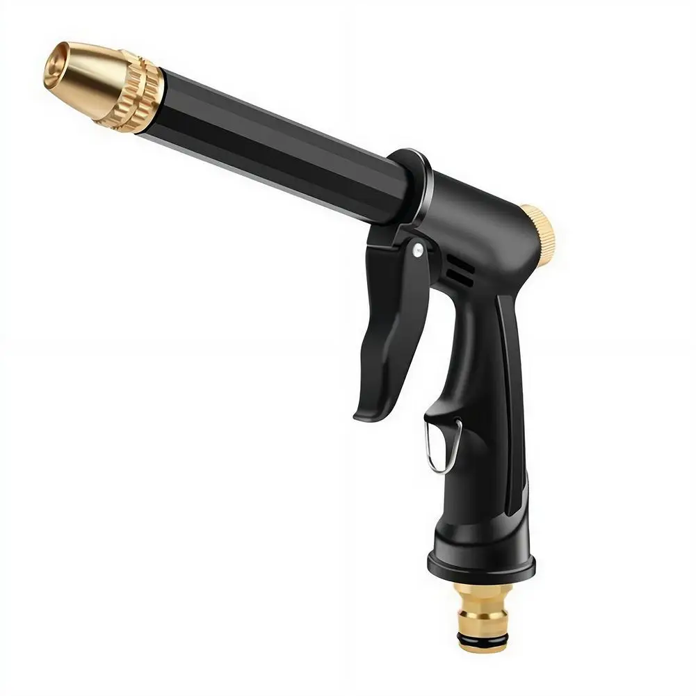 Brass Water Spray Nozzle High Pressure Adjustable Spray Patterns Ergonomic Handle Universal Hose Connector for Car Wash
Brass Water Spray Nozzle High Pressure Adjustable Spray Patterns Ergonomic Handle Universal Hose Connector for Car Wash