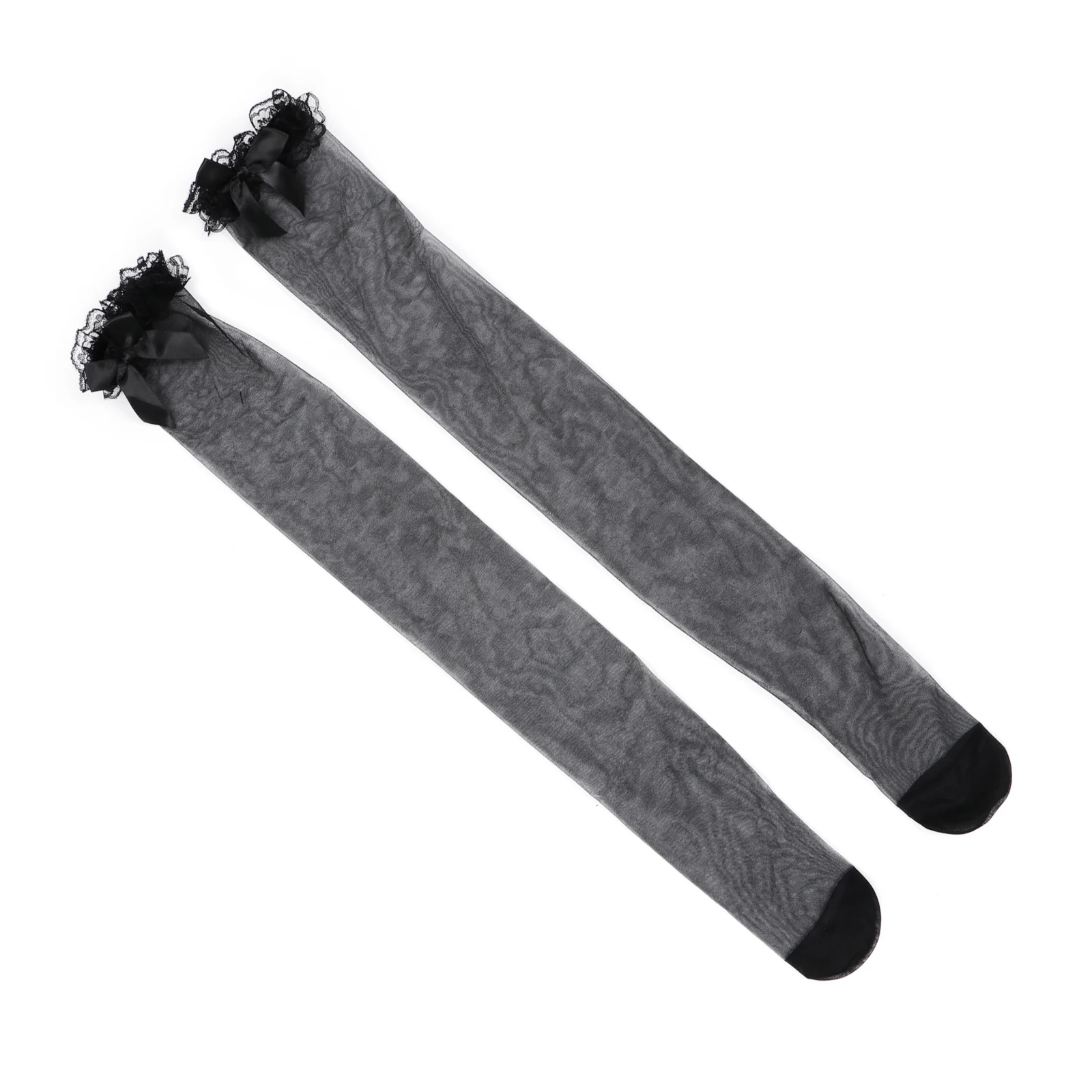 Black Long Stockings Women Fashion Stylish Breathable Overknee Socks Lightweight Portable Occasions Matching Suit Lace
Black Long Stockings Women Fashion Stylish Breathable Overknee Socks Lightweight Portable Occasions Matching Suit Lace