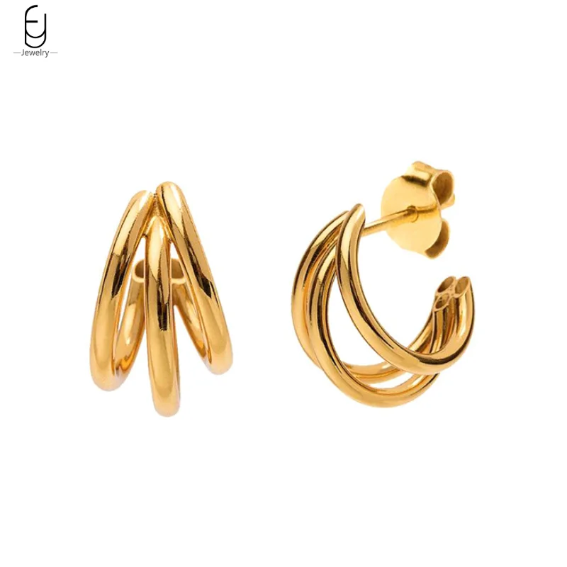 925 Sterling Silver Ear Needle Simple C Shape Stud Earrings For Women European & American Piercing Earrings Fashion Fine Jewelry
925 Sterling Silver Ear Needle Simple C Shape Stud Earrings For Women European & American Piercing Earrings Fashion Fine Jewelry