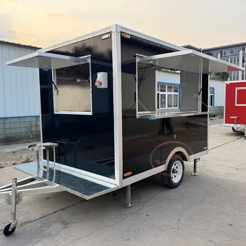 Food Vending Van, Catering Fully Equipped, Concession Street Mobile Food Truck Cart, Fast Food Trailer for Sale
Food Vending Van, Catering Fully Equipped, Concession Street Mobile Food Truck Cart, Fast Food Trailer for Sale