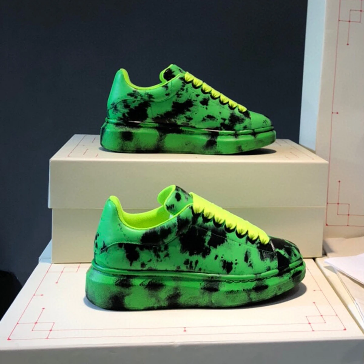 Top High Quality Womens Trendy Casual Shoes 34-46 Luxury Mens Real Leather Unisex Sneakers Designr Lovers Tide Shoes YN01477
Top High Quality Womens Trendy Casual Shoes 34-46 Luxury Mens Real Leather Unisex Sneakers Designr Lovers Tide Shoes YN01477