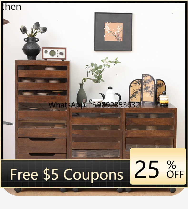 U2 solid wood tea set Wenwan storage cabinet, living room side cabinet, floor-to-ceiling teacup storage jewelry cabinet
U2 solid wood tea set Wenwan storage cabinet, living room side cabinet, floor-to-ceiling teacup storage jewelry cabinet