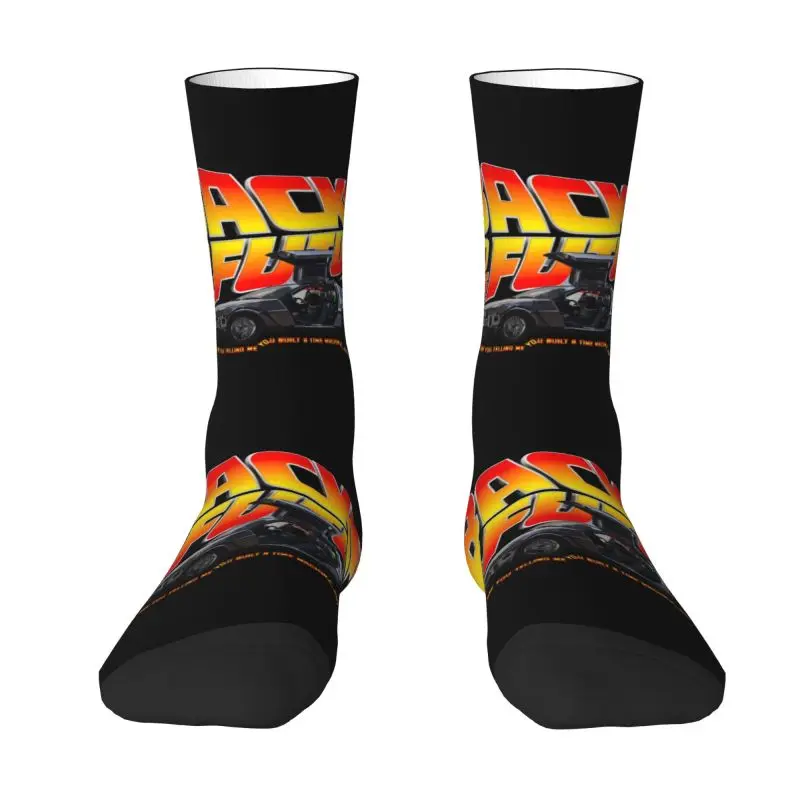 Back To The Future Time Machine Men Women Crew Socks Unisex Fun Delorean Spring Summer Autumn Winter Dress Socks
Back To The Future Time Machine Men Women Crew Socks Unisex Fun Delorean Spring Summer Autumn Winter Dress Socks