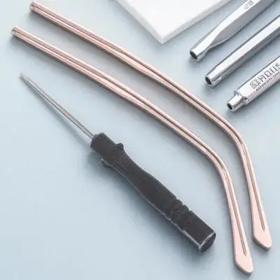 1Pair Sleek Metal Eyeglasses Temple Replacement Ergonomic Lightweight Glasses Arms Reduce Pressure Nonslip Eyewear Leg
1Pair Sleek Metal Eyeglasses Temple Replacement Ergonomic Lightweight Glasses Arms Reduce Pressure Nonslip Eyewear Leg