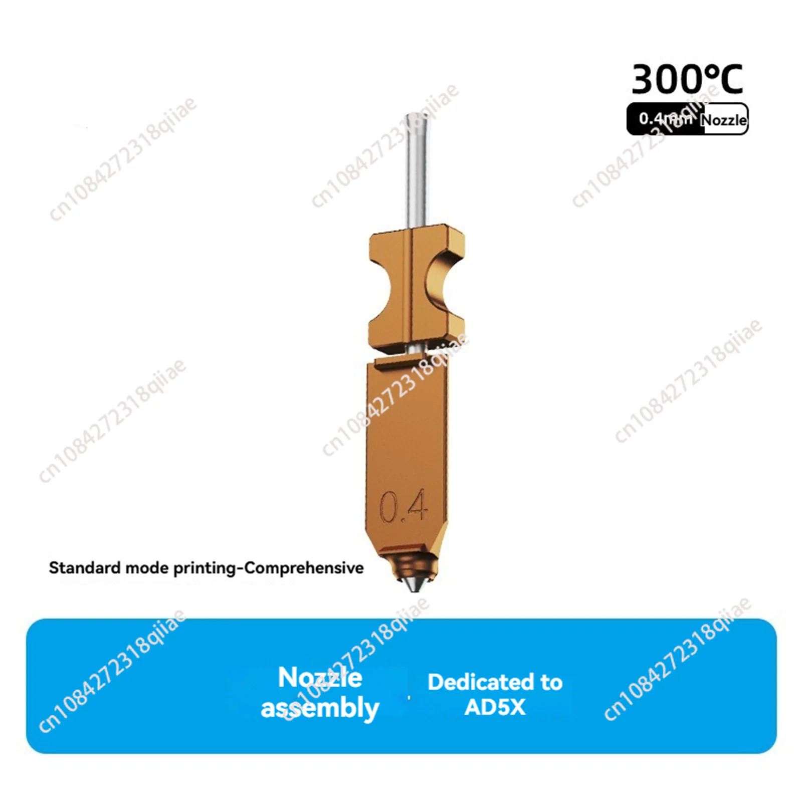 AD5X nozzle assembly 3D printer nozzle specifications are complete, extrusion is accurate and easy to replace
AD5X nozzle assembly 3D printer nozzle specifications are complete, extrusion is accurate and easy to replace