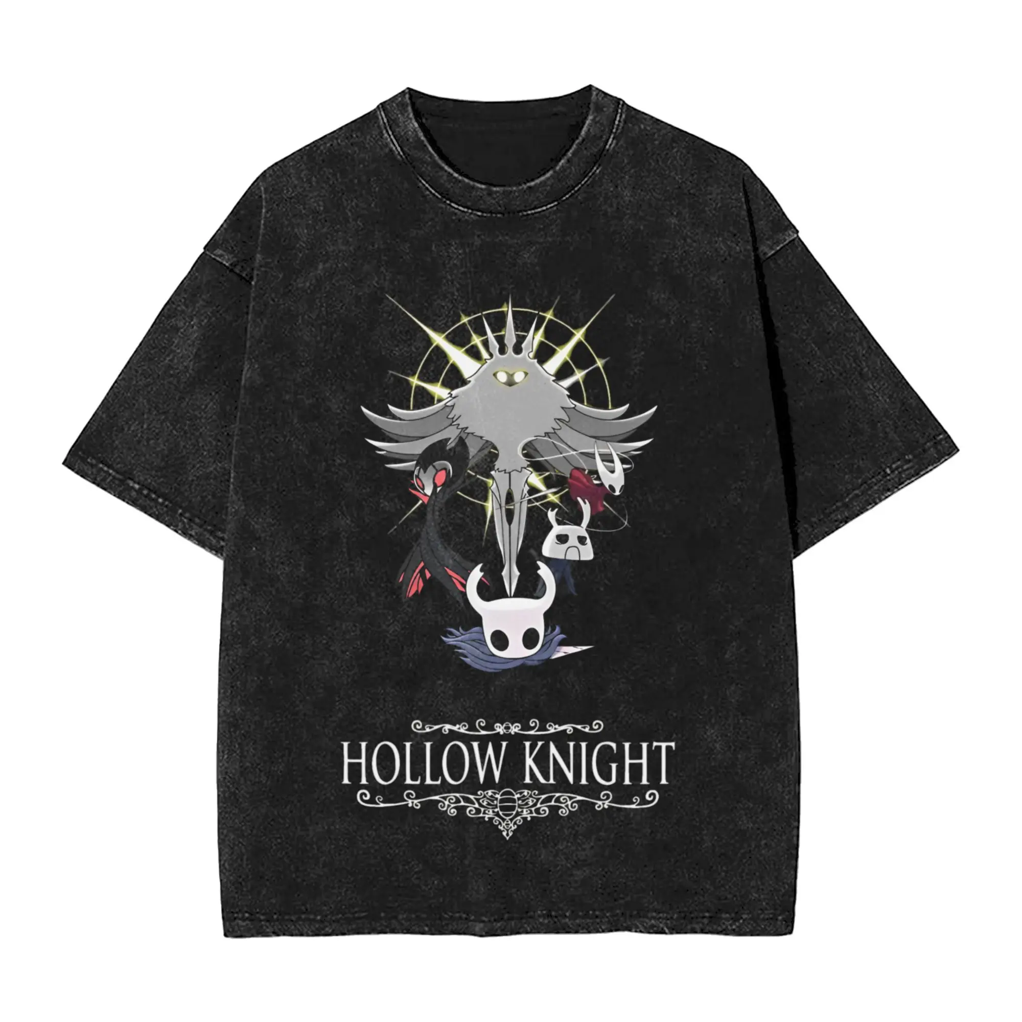 Футболка Hollow Knight Game, новинка, футболки с короткими рукавами, уличная футболка, летние хлопковые футболки большого размера с круглым вырезом
Футболка Hollow Knight Game, новинка, футболки с короткими рукавами, уличная футболка, летние хлопковые футболки большого размера с круглым вырезом