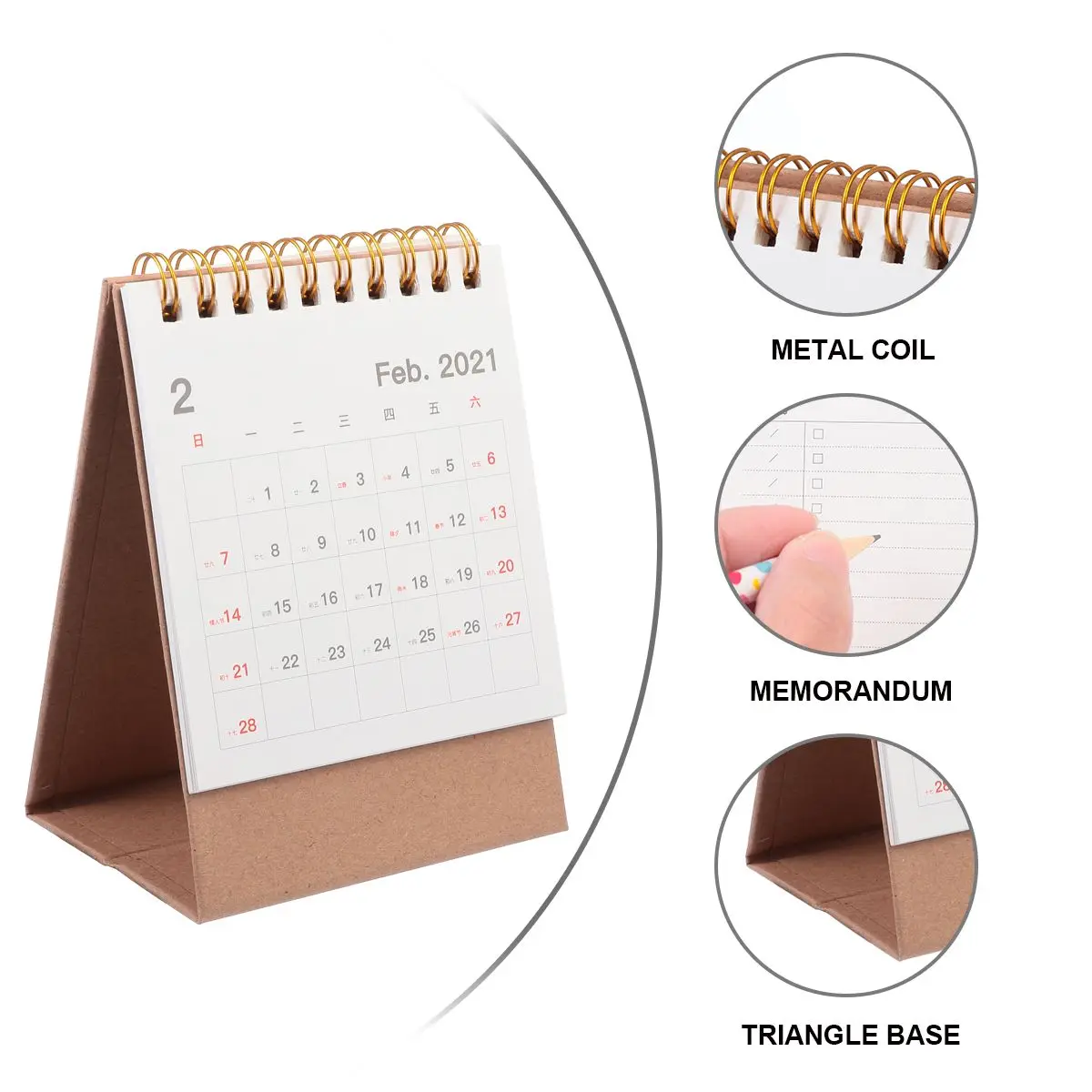 2021 Desk Simple Paper Tabletop Memo Coil Triangular Fold Small Footprint Home Office Use Planner Holiday Reminder Day View
2021 Desk Simple Paper Tabletop Memo Coil Triangular Fold Small Footprint Home Office Use Planner Holiday Reminder Day View