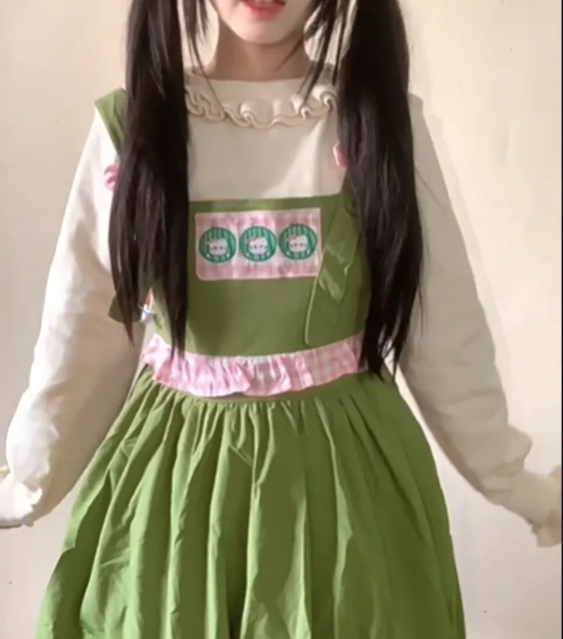 2025 New Japanese Spring and Summer Original Design Bud Skirt Girl Waist Bow Cute and Thin Strap Dress For Women
2025 New Japanese Spring and Summer Original Design Bud Skirt Girl Waist Bow Cute and Thin Strap Dress For Women
