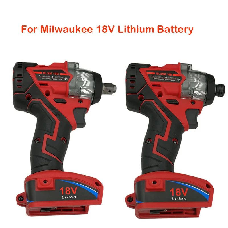 Screwdriver Electric Power Tool Cordless Trechargeable Brushless Impact Wrench Can Use for Milwaukee 18V Lithium Battery
Screwdriver Electric Power Tool Cordless Trechargeable Brushless Impact Wrench Can Use for Milwaukee 18V Lithium Battery