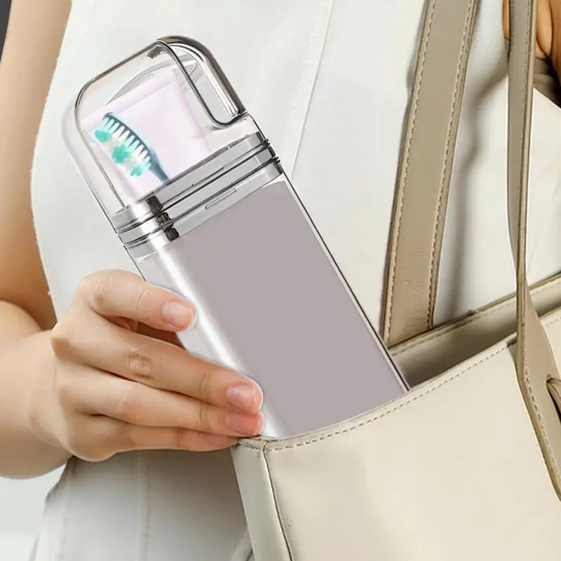 Portable Toothbrush Organizer Box Toothbrush Case Toothpaste Travel Case Holder Travel Cup Storage Container Case Secure Holder
Portable Toothbrush Organizer Box Toothbrush Case Toothpaste Travel Case Holder Travel Cup Storage Container Case Secure Holder