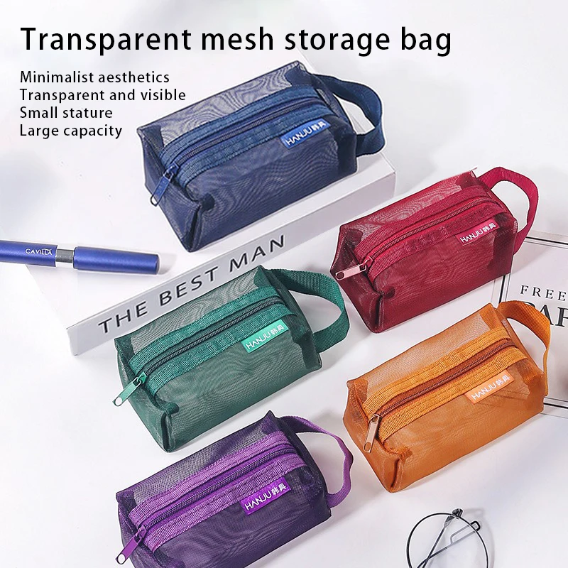 Nylon 3D Square Mesh Coin Purse, Large Capacity Key Card Coin Storage Bag, Transparent Change Cash Organize Zipper Bag
Nylon 3D Square Mesh Coin Purse, Large Capacity Key Card Coin Storage Bag, Transparent Change Cash Organize Zipper Bag