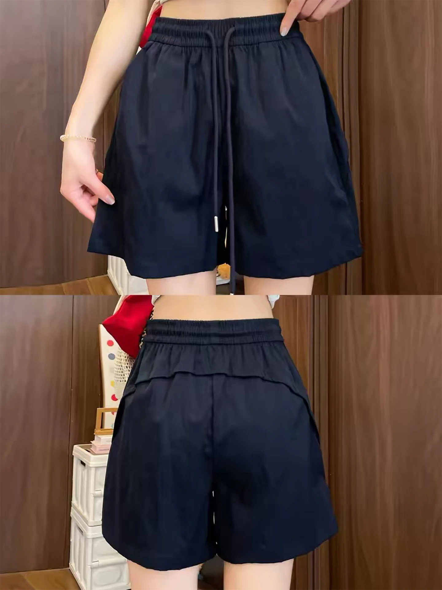 High Waist Quick Dry Sports Shorts Women's Spring Summer New Style American Wide Leg Shorts Butt Lifting Ladies Casual Pants
High Waist Quick Dry Sports Shorts Women's Spring Summer New Style American Wide Leg Shorts Butt Lifting Ladies Casual Pants