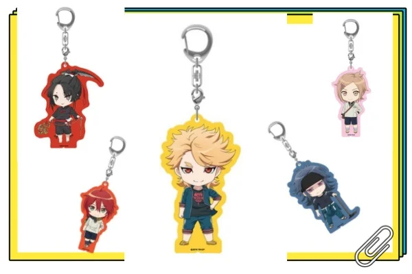Anime Game Touken Ranbu Acrylic keychain Cartoon Schoolbag Accessories Fan gifts 6CM
Anime Game Touken Ranbu Acrylic keychain Cartoon Schoolbag Accessories Fan gifts 6CM