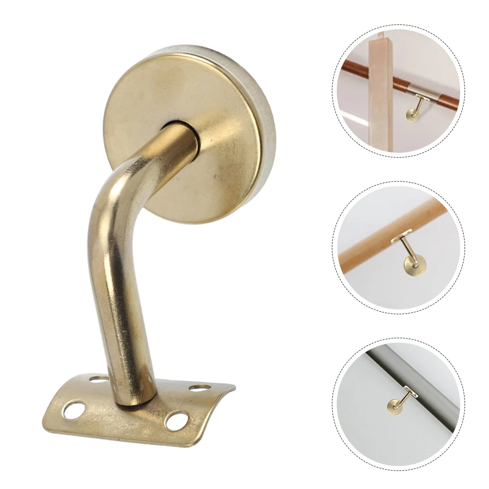 2 Pcs Handrail Staircase Bracket for Indoor Stairs Titanium Brackets Outdoor Handrails
2 Pcs Handrail Staircase Bracket for Indoor Stairs Titanium Brackets Outdoor Handrails