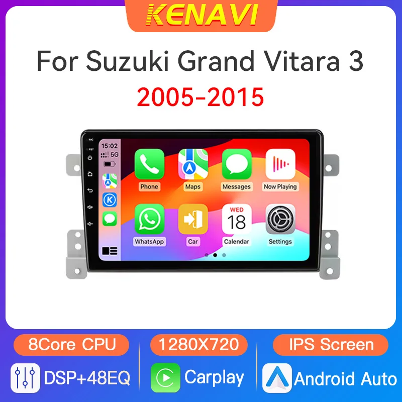 2Din Android автомобильная стереосистема для Suzuki Grand Vitara 3 2005-2015 мультимедийный видеоплеер GPS DSP FM BT Carplay автоматическое головное устройство с сенсорным экраном автомобильная интеллектуальная система
2Din Android автомобильная стереосистема для Suzuki Grand Vitara 3 2005-2015 мультимедийный видеоплеер GPS DSP FM BT Carplay автоматическое головное устройство с сенсорным экраном автомобильная интеллектуальная система