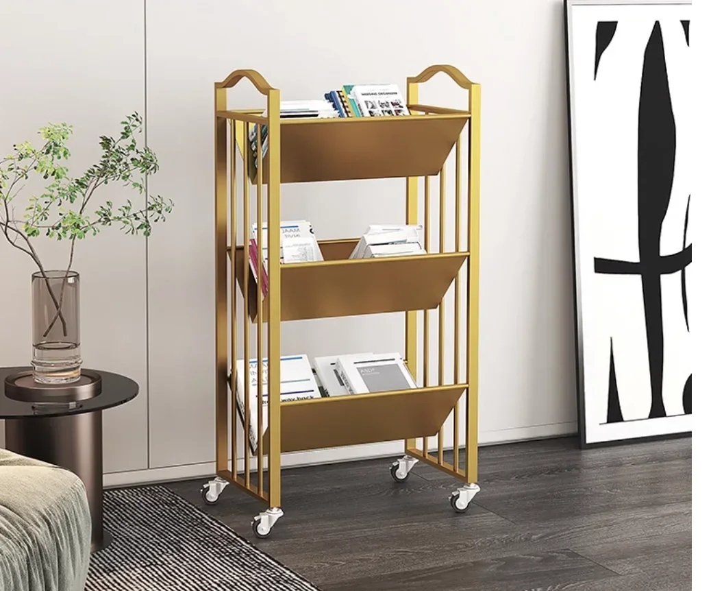 Shelf Floor Bookshelf Multi-layer Portable Wheeled Household Children's Reading Storage Small Bookcase
Shelf Floor Bookshelf Multi-layer Portable Wheeled Household Children's Reading Storage Small Bookcase