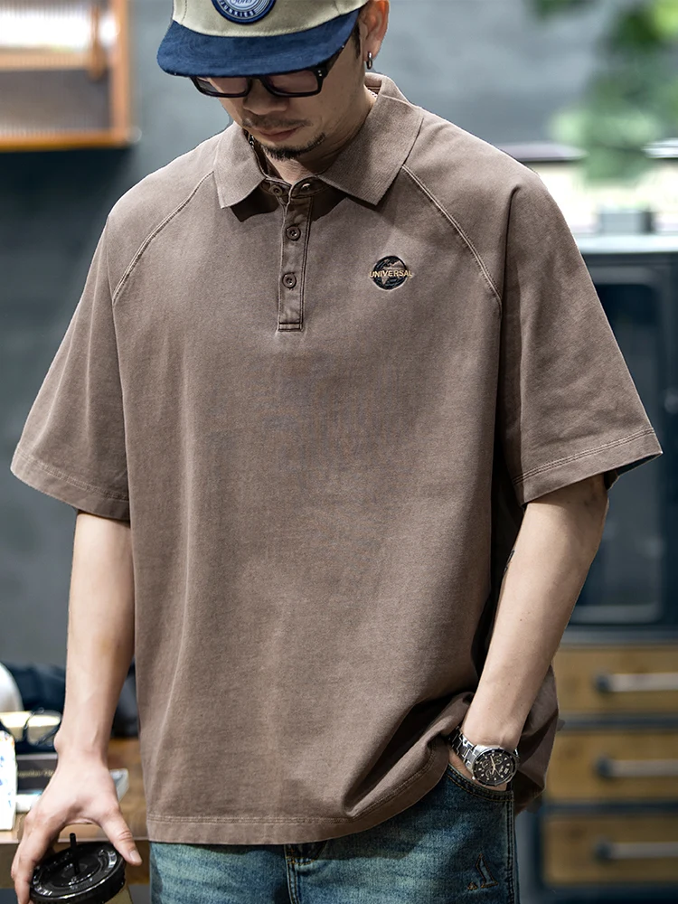 Heavyweight Short Sleeve Shirt Men's Summer Vintage Washed Pure Cotton Loose Top Trendy Embroidered T-Shirt Breathable Y...
Heavyweight Short Sleeve Shirt Men's Summer Vintage Washed Pure Cotton Loose Top Trendy Embroidered T-Shirt Breathable Y...