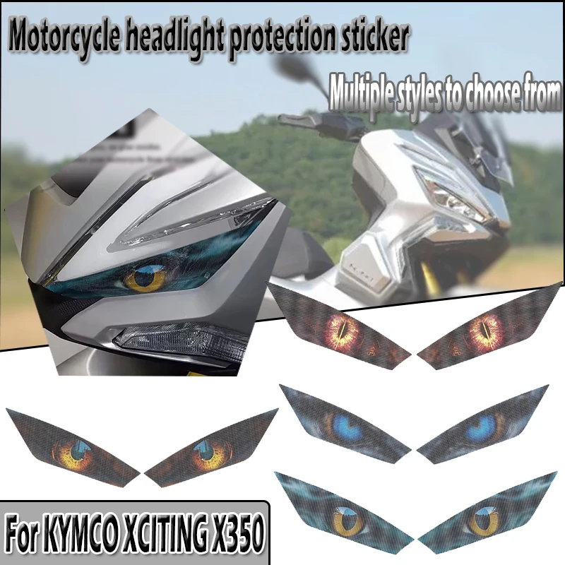 For Kymco Xciting XCITING X350 X 350 x350 2025 Accessories Protective Motorcycle Headlight Stickers Waterproof Headlamp Decals
For Kymco Xciting XCITING X350 X 350 x350 2025 Accessories Protective Motorcycle Headlight Stickers Waterproof Headlamp Decals