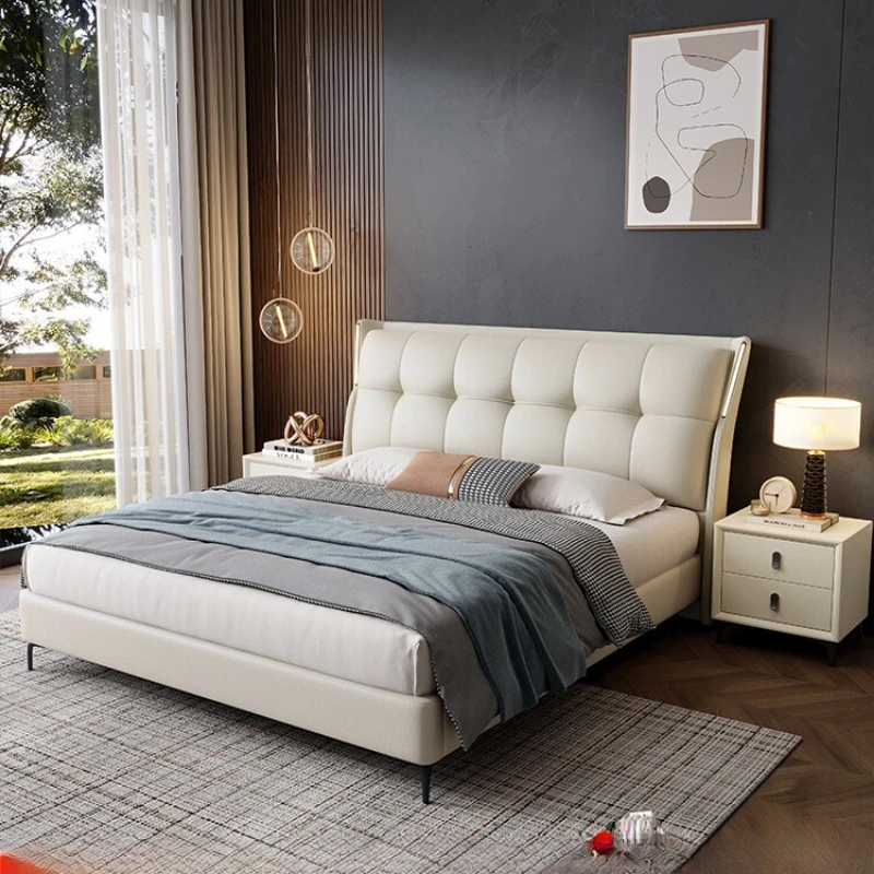 Classic Princess Beds Minimalist Design Wedding Soft Fashionable Comfortable Safe Beds Simple Bedroom Muebles Home Furniture
Classic Princess Beds Minimalist Design Wedding Soft Fashionable Comfortable Safe Beds Simple Bedroom Muebles Home Furniture