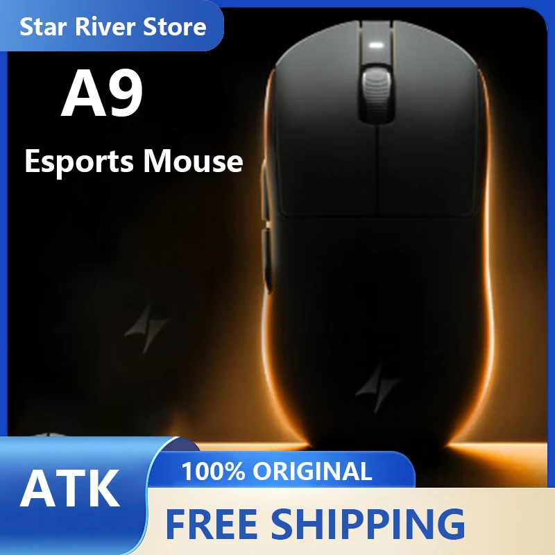 ATK A9 PRO Wireless Mouse Star Flash 8K 3 Mode 2.4G Nordic 52840 Lightweight Laptop Gaming Console PC Custom FPS Gaming Mouse
ATK A9 PRO Wireless Mouse Star Flash 8K 3 Mode 2.4G Nordic 52840 Lightweight Laptop Gaming Console PC Custom FPS Gaming Mouse