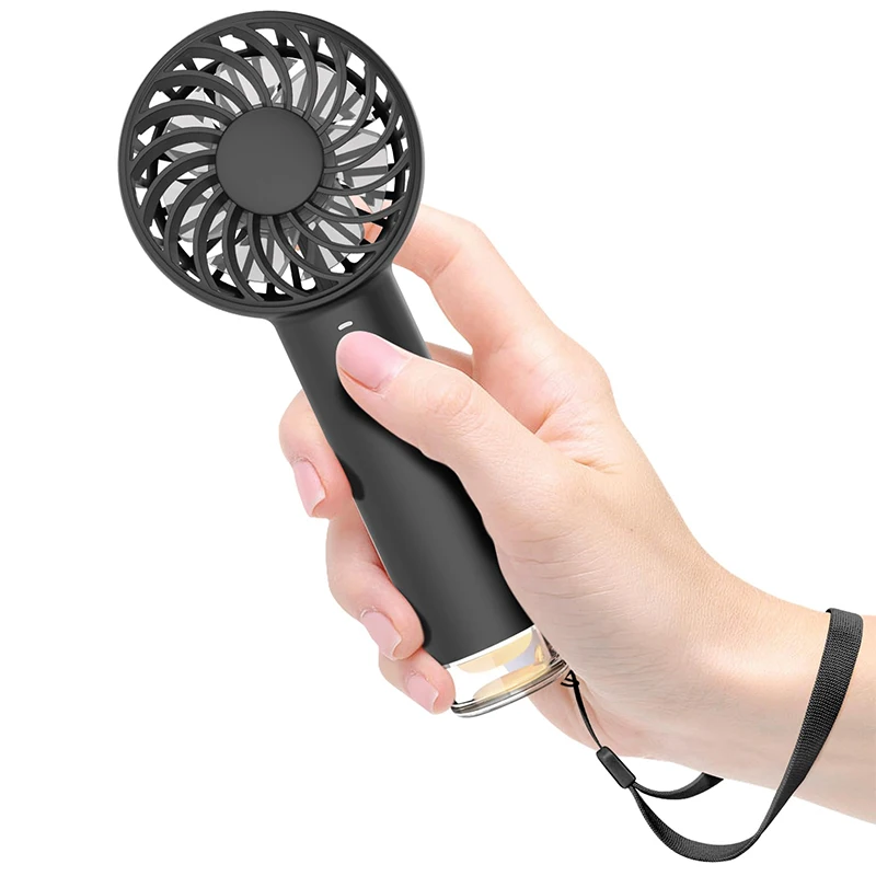 Portable Mini Handheld Fan Powerful 3 Speeds Small Desk Personal Fan with LED Light USB Rechargeable Fan for Indoor Outdoor
Portable Mini Handheld Fan Powerful 3 Speeds Small Desk Personal Fan with LED Light USB Rechargeable Fan for Indoor Outdoor