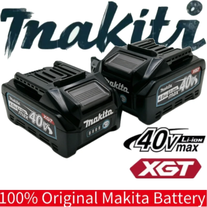 Makita 40V 4Ah XGT Battery Durable Lithium Pack Full Safety Protection System Compatible with Makita 40V Cordless Equipment
Makita 40V 4Ah XGT Battery Durable Lithium Pack Full Safety Protection System Compatible with Makita 40V Cordless Equipment