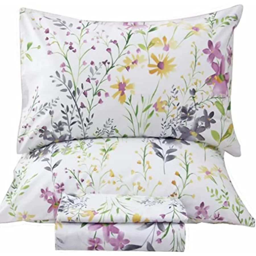 0% Egyptian Cotton s Size Yellow Flower Plant Botanical Cotton Printed Bedding Flower Bed s for Girls Extra Soft 4pcs Deep Pock
0% Egyptian Cotton s Size Yellow Flower Plant Botanical Cotton Printed Bedding Flower Bed s for Girls Extra Soft 4pcs Deep Pock