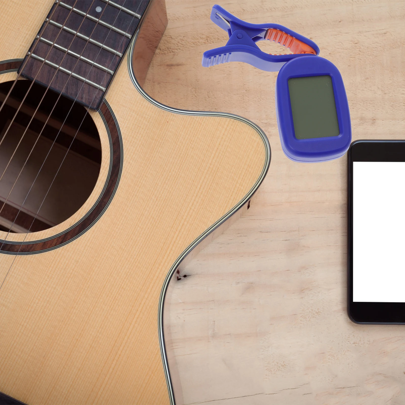 Electronic Guitar Tuner High Sensitivity Compact Plastic Metal Portable Clip On Accessory For Acoustic Bass Violin Easy Use
Electronic Guitar Tuner High Sensitivity Compact Plastic Metal Portable Clip On Accessory For Acoustic Bass Violin Easy Use
